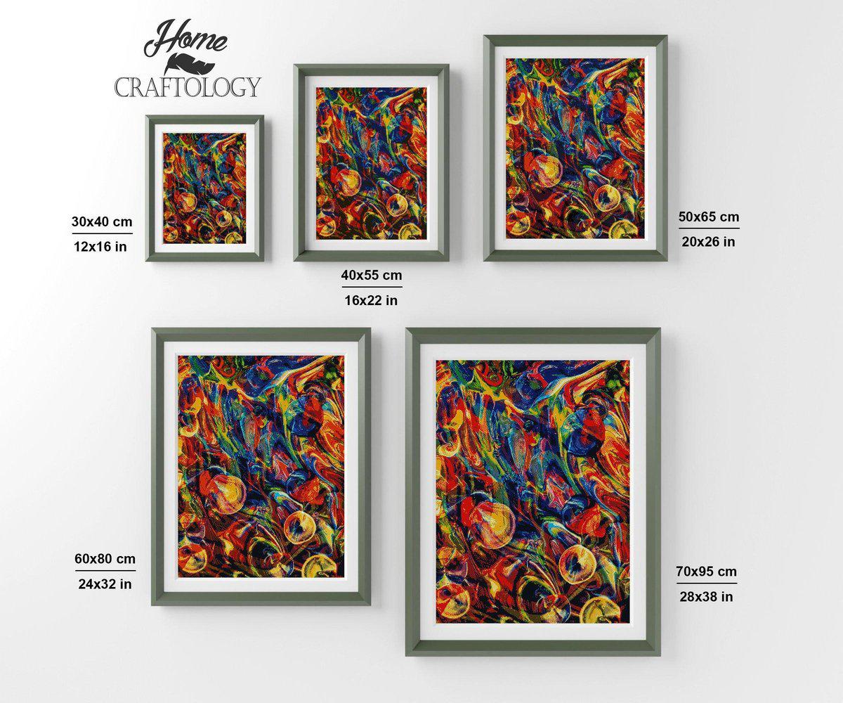 Mixture of Different Colors - Premium Diamond Painting Kit