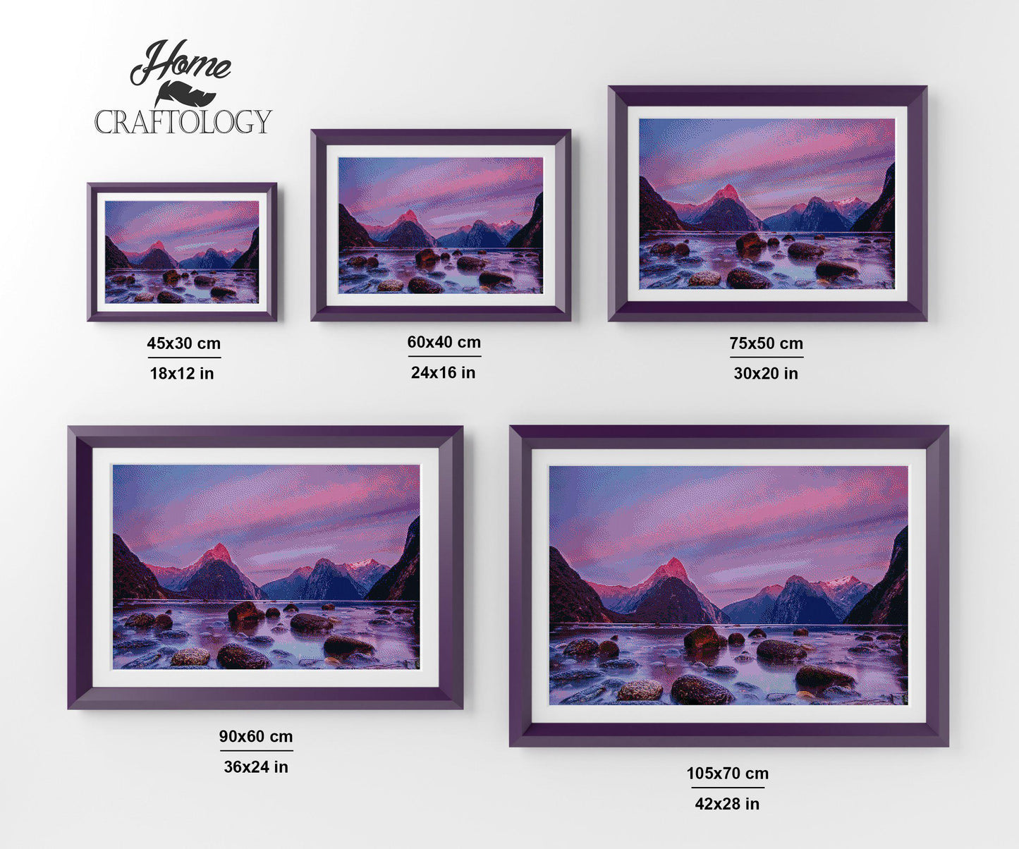 Milford Sound - Premium Diamond Painting Kit