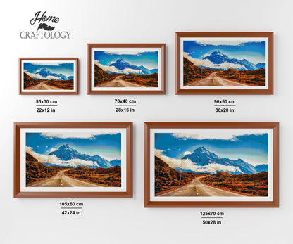 Road Trip in New Zealand - Premium Diamond Painting Kit