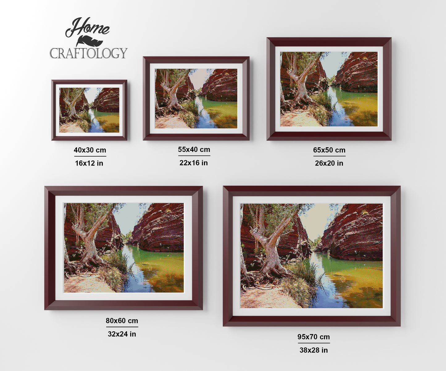 Karijini National Park - Premium Diamond Painting Kit