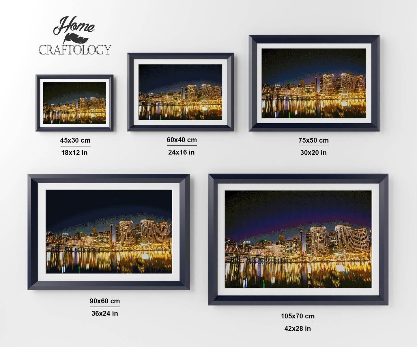 Sydney's Skyline - Premium Diamond Painting Kit