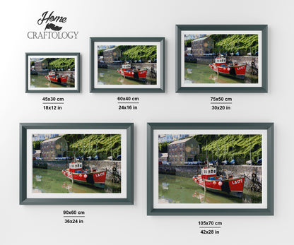 Tenby Harbour - Premium Diamond Painting Kit