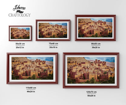 Morocco's Clay Houses - Premium Diamond Painting Kit