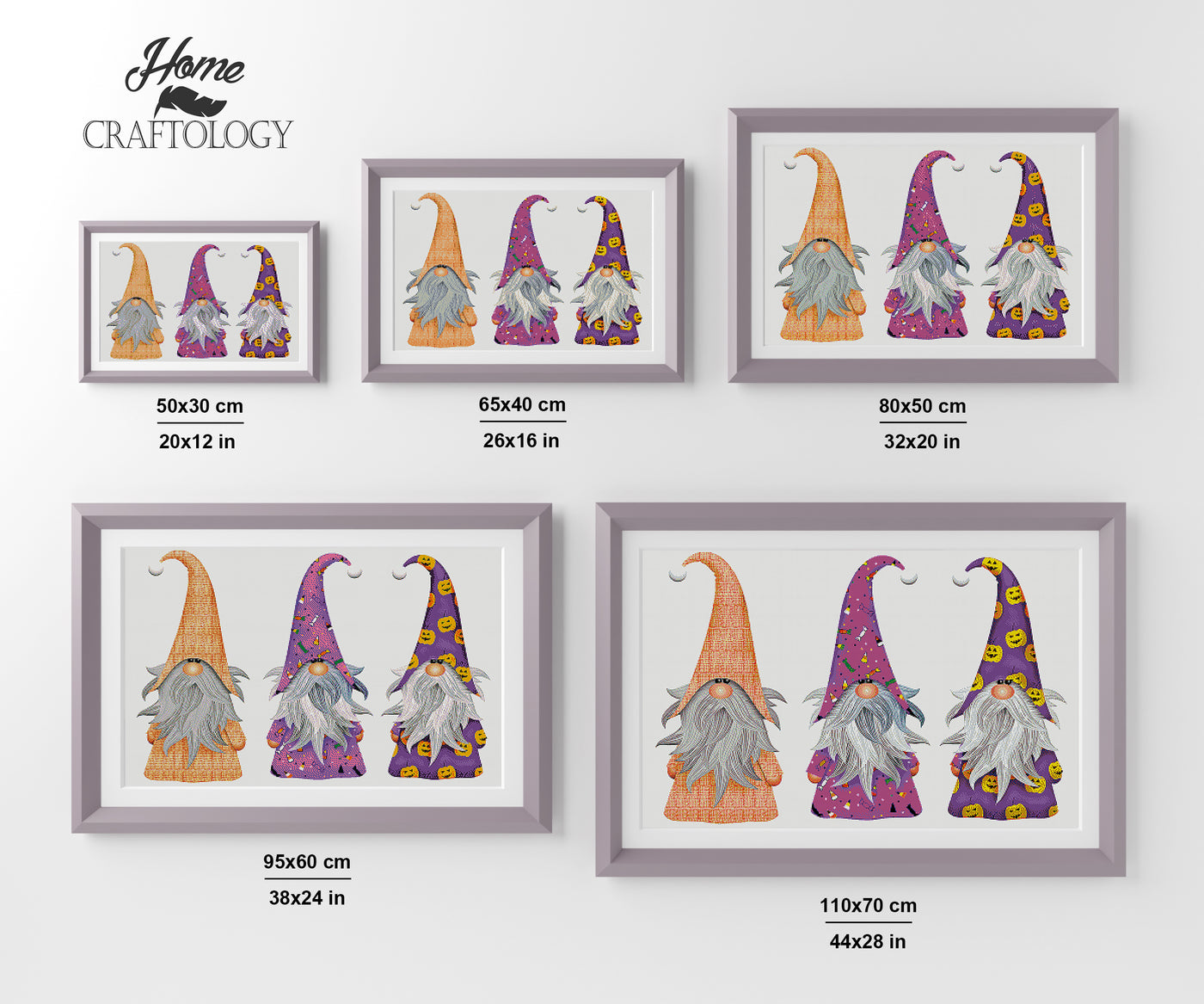Halloween Gnomes - Premium Diamond Painting Kit