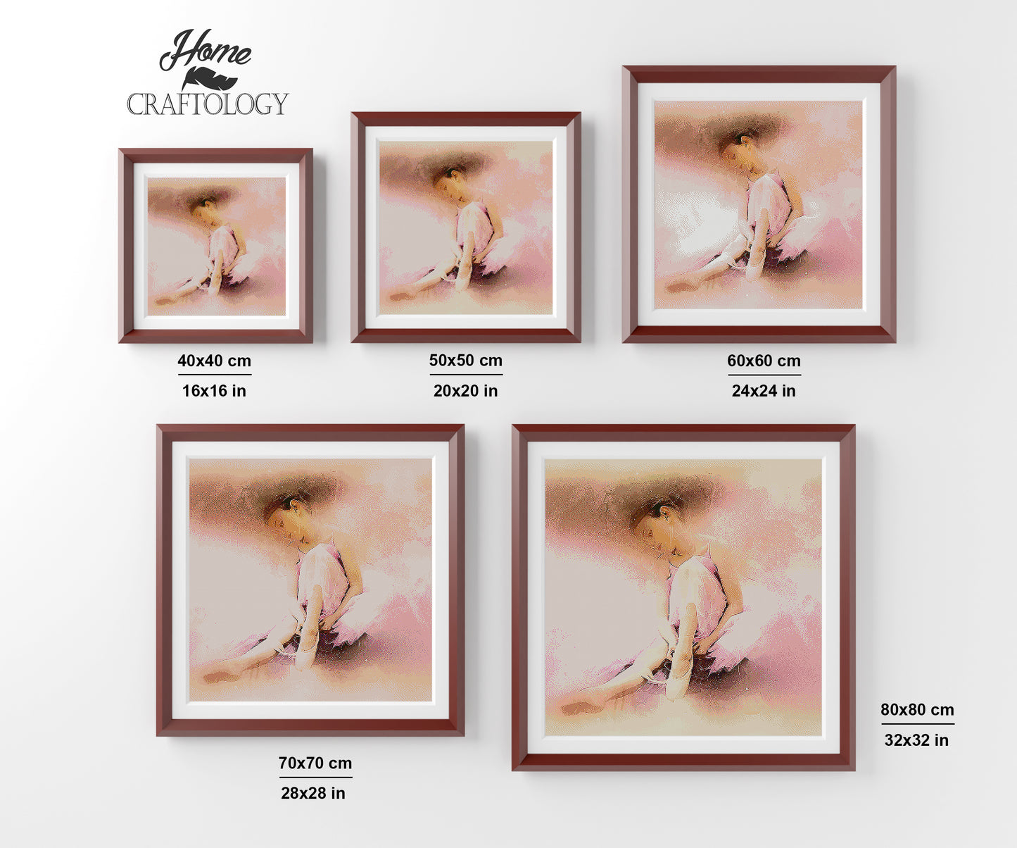 Pretty Little Ballerina - Premium Diamond Painting Kit