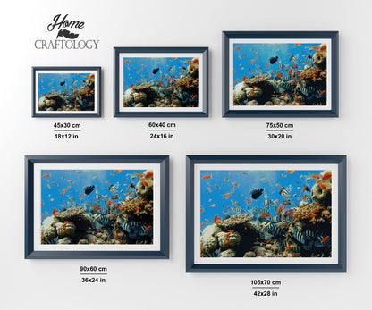 Underwater Traffic - Premium Diamond Painting Kit