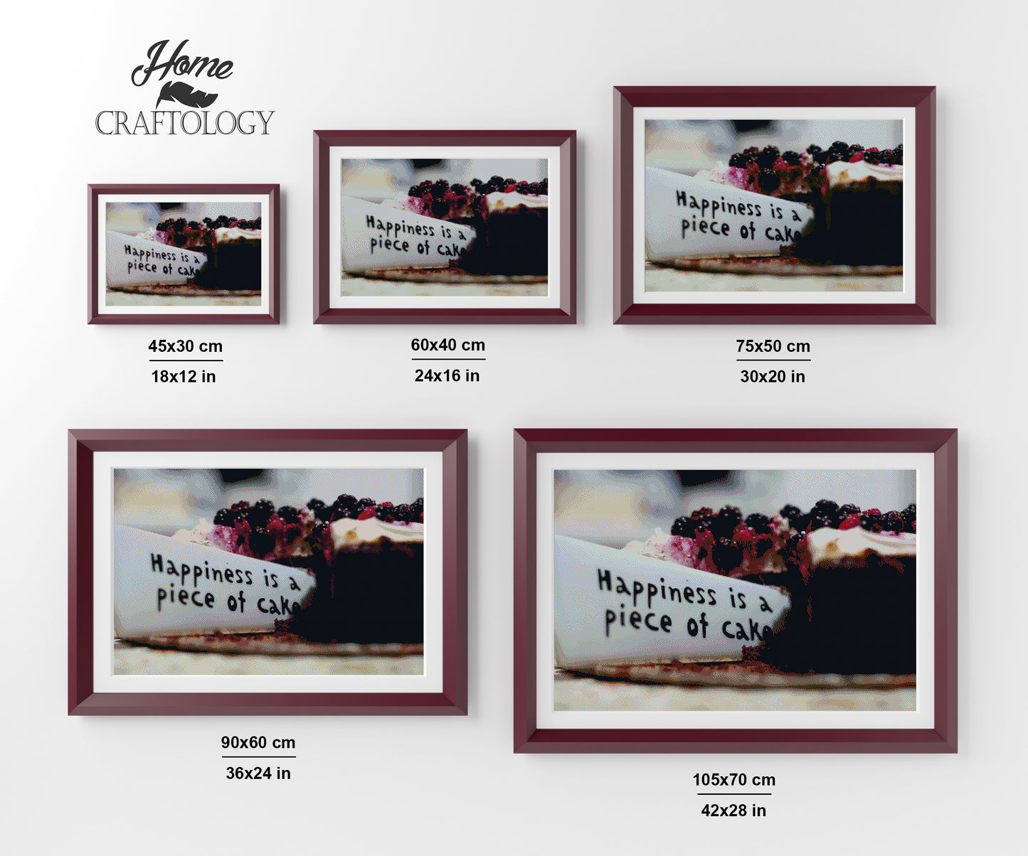 Piece of Cake - Premium Diamond Painting Kit