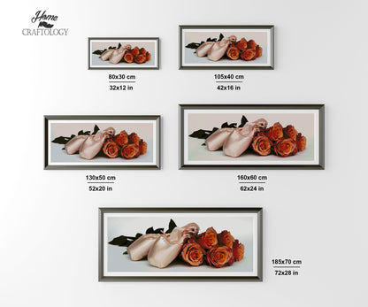 Ballet Shoes - Premium Diamond Painting Kit