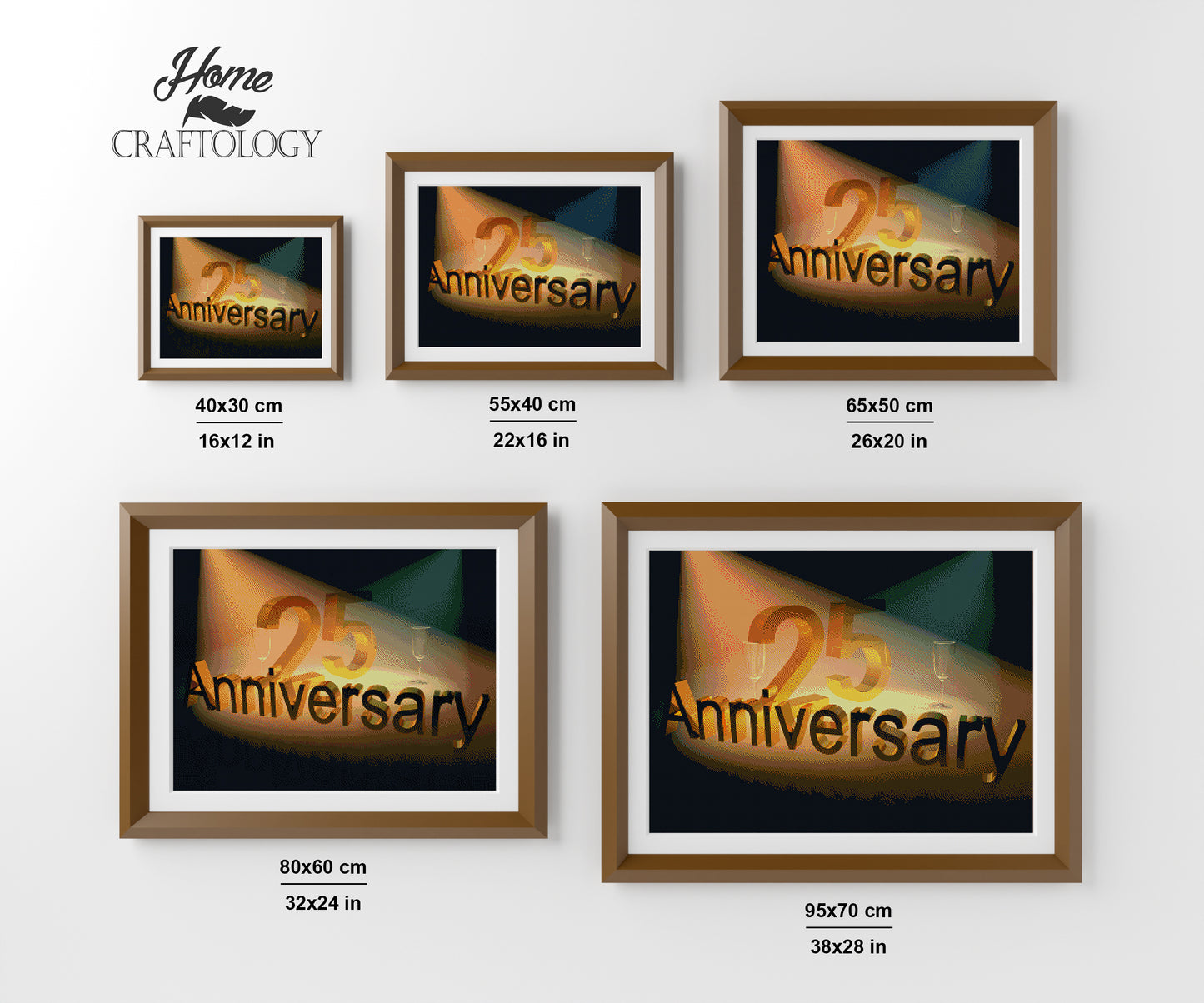 25th Anniversary - Premium Diamond Painting Kit