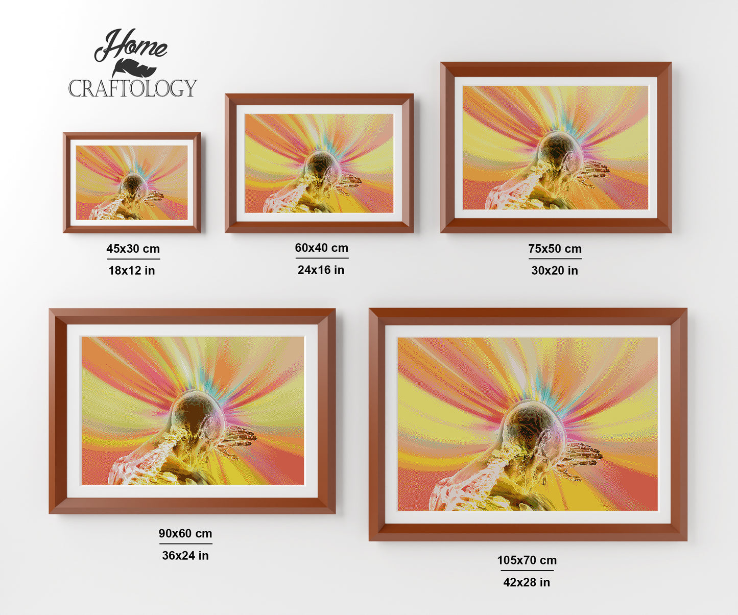 Colorful Brain - Premium Diamond Painting Kit
