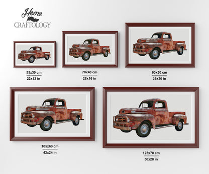 Rusty Old Truck - Premium Diamond Painting Kit