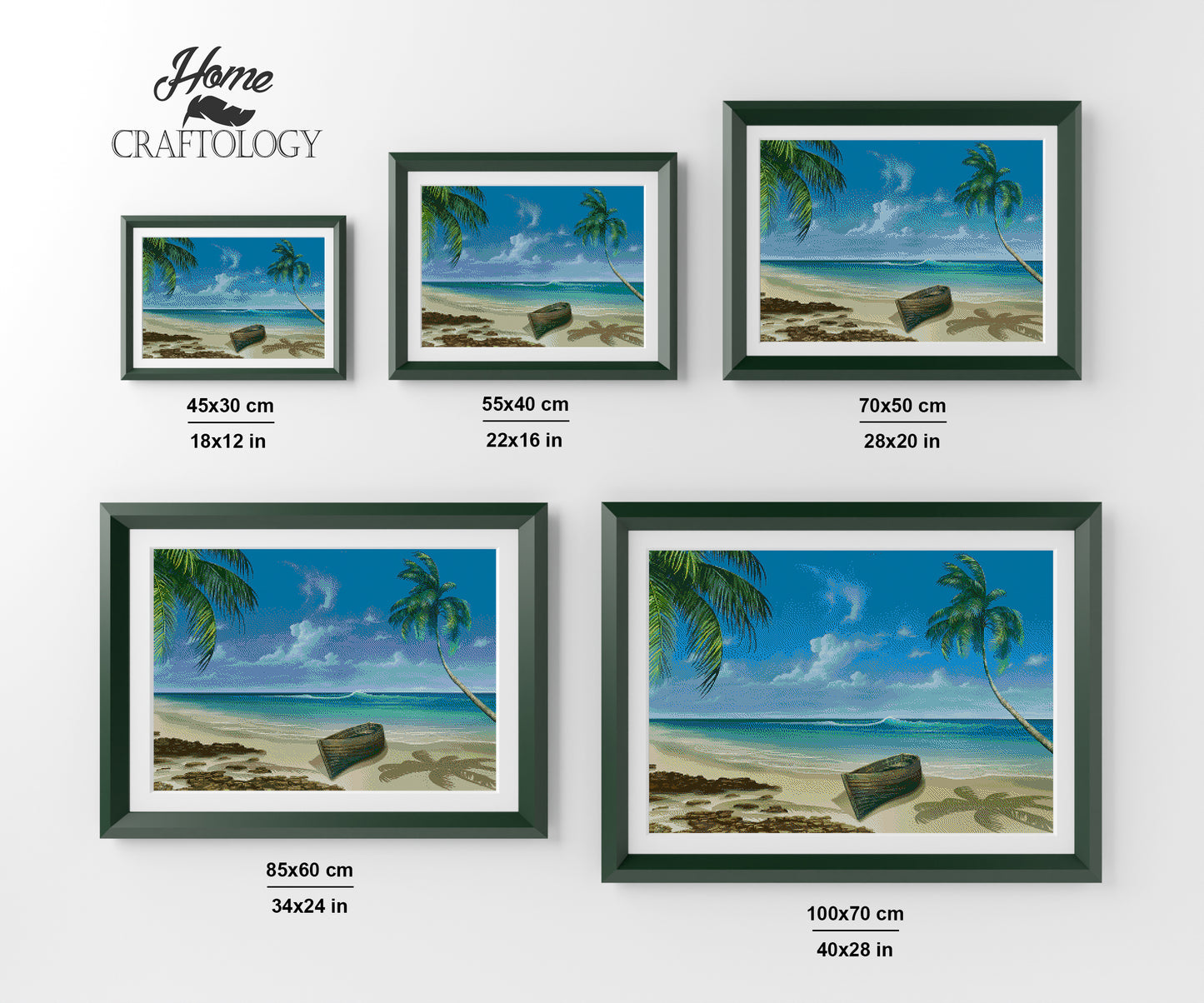 Paradise - Premium Diamond Painting Kit