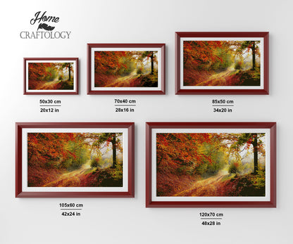 Autumn in the Forest - Premium Diamond Painting Kit