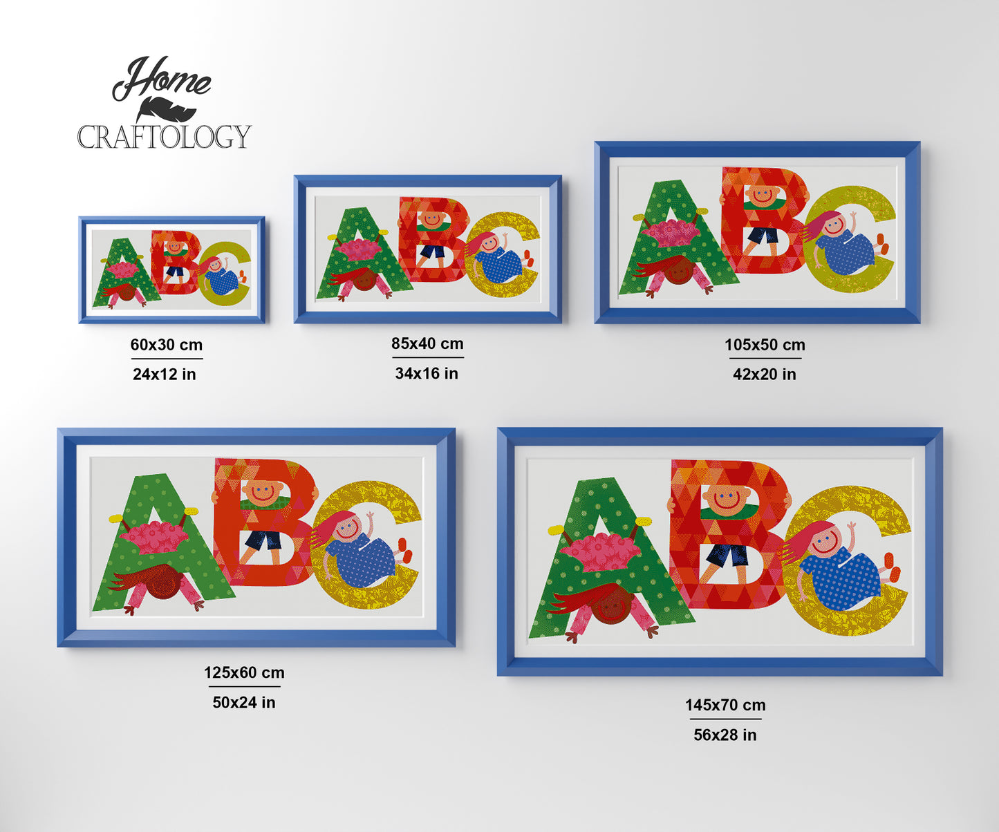 ABC - Premium Diamond Painting Kit