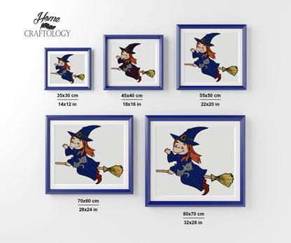 Little Witch - Premium Diamond Painting Kit