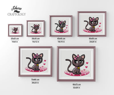 Sweetest Cat - Premium Diamond Painting Kit