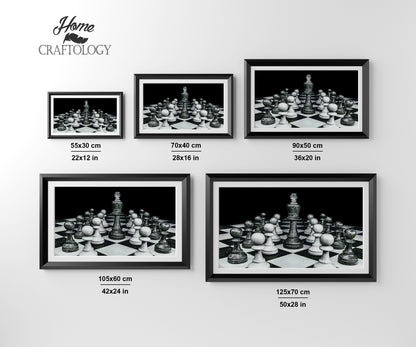 Chess Pieces - Premium Diamond Painting Kit