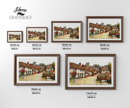 English Village - Premium Diamond Painting Kit