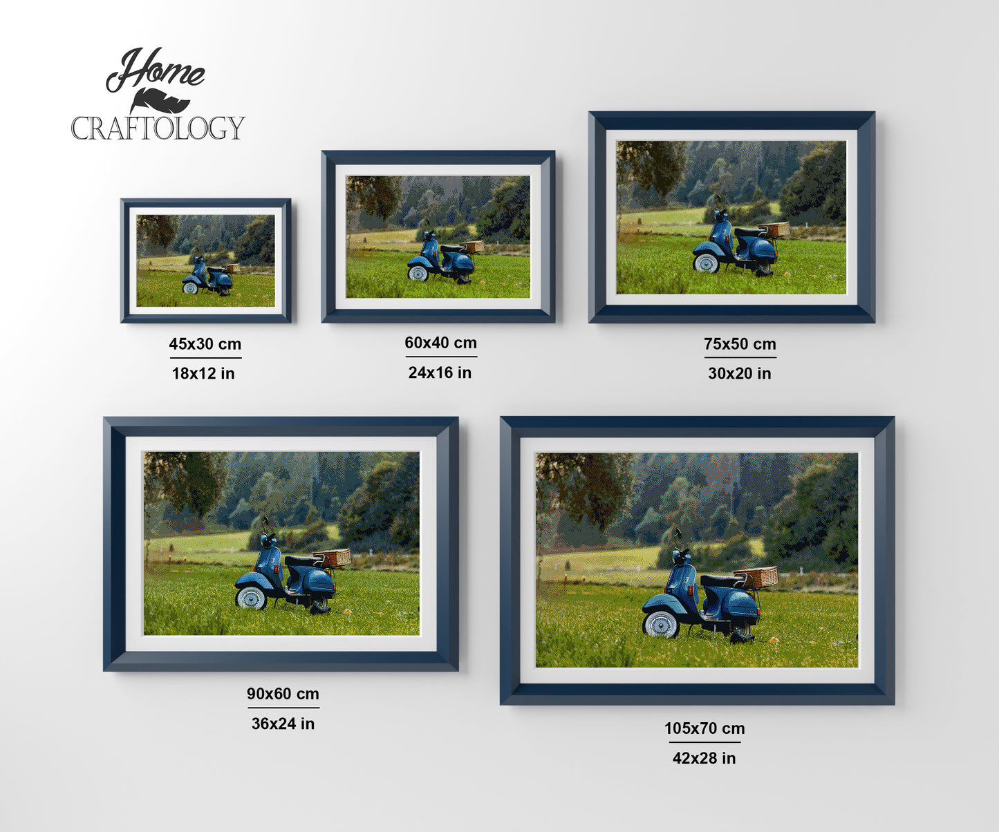 Scooter - Premium Diamond Painting Kit