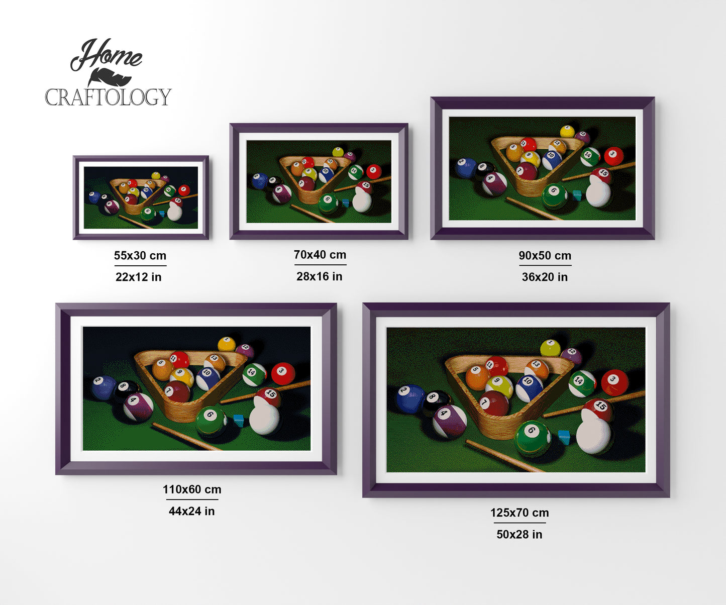 Billiards - Premium Diamond Painting Kit