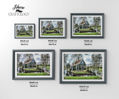 House in Netherlands - Premium Diamond Painting Kit