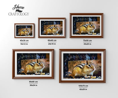 Chipmunk - Premium Diamond Painting Kit