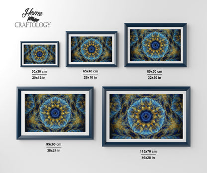 Rosette Mandala - Premium Diamond Painting Kit