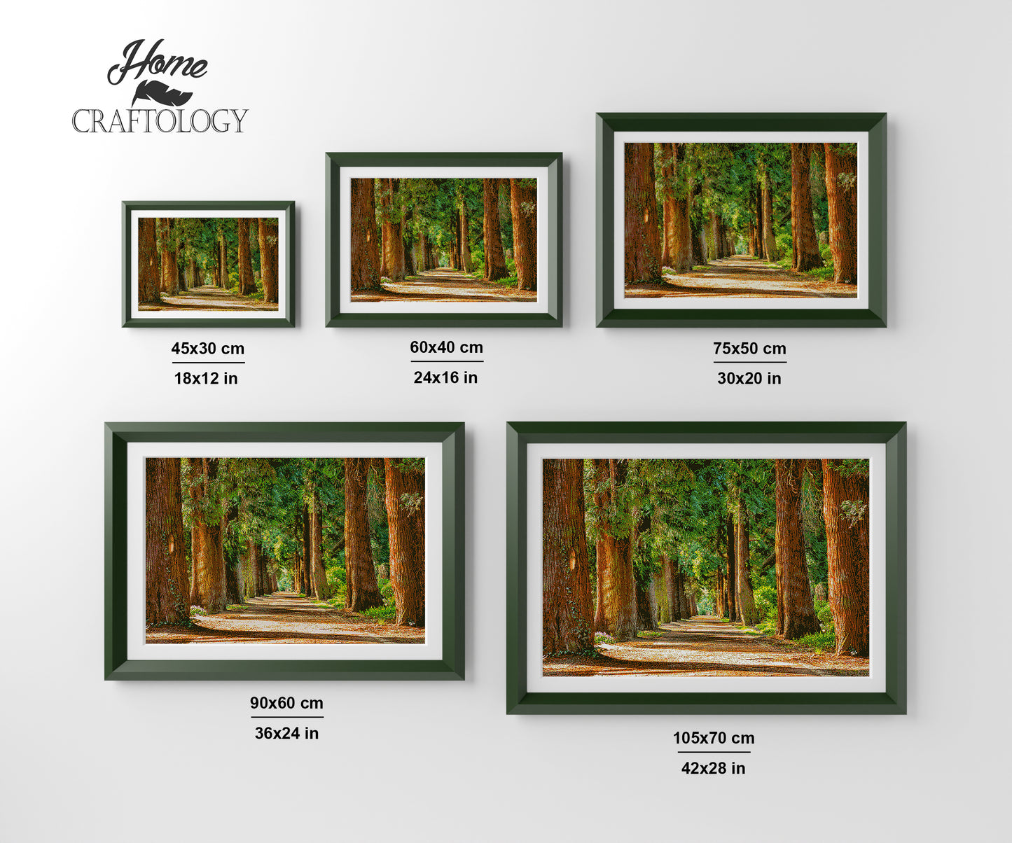 Avenue of Trees - Premium Diamond Painting Kit