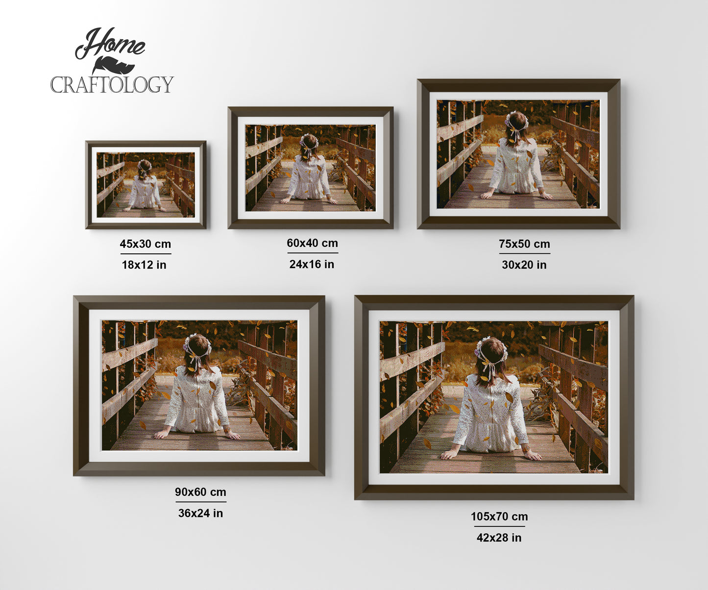 Flower Girl - Premium Diamond Painting Kit