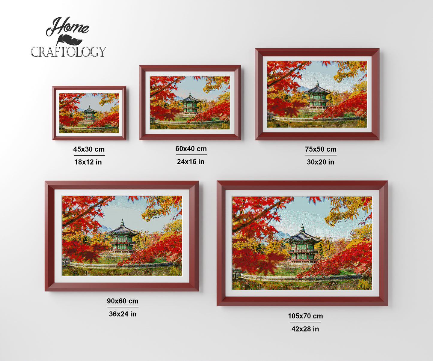 Gyeongbokgung Palace - Premium Diamond Painting Kit