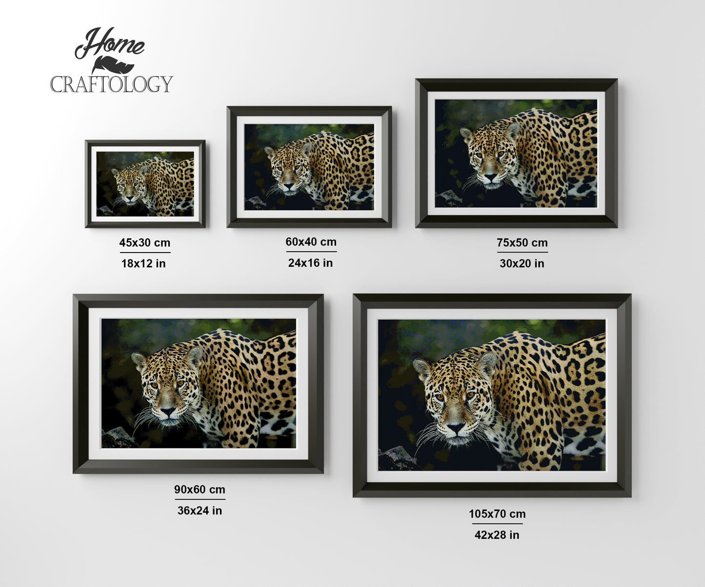 Jaguar - Premium Diamond Painting Kit