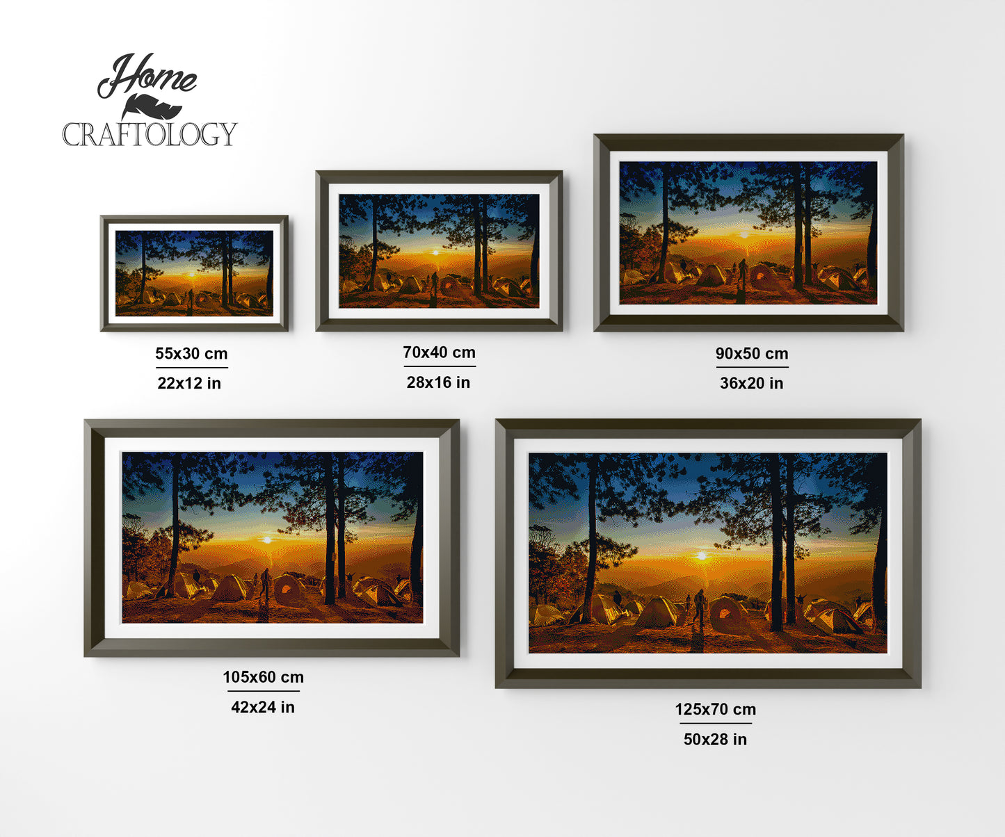 Perfect Sunrise View - Premium Diamond Painting Kit