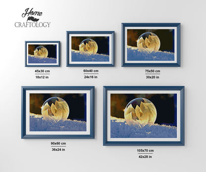 Winter Bubble - Premium Diamond Painting Kit