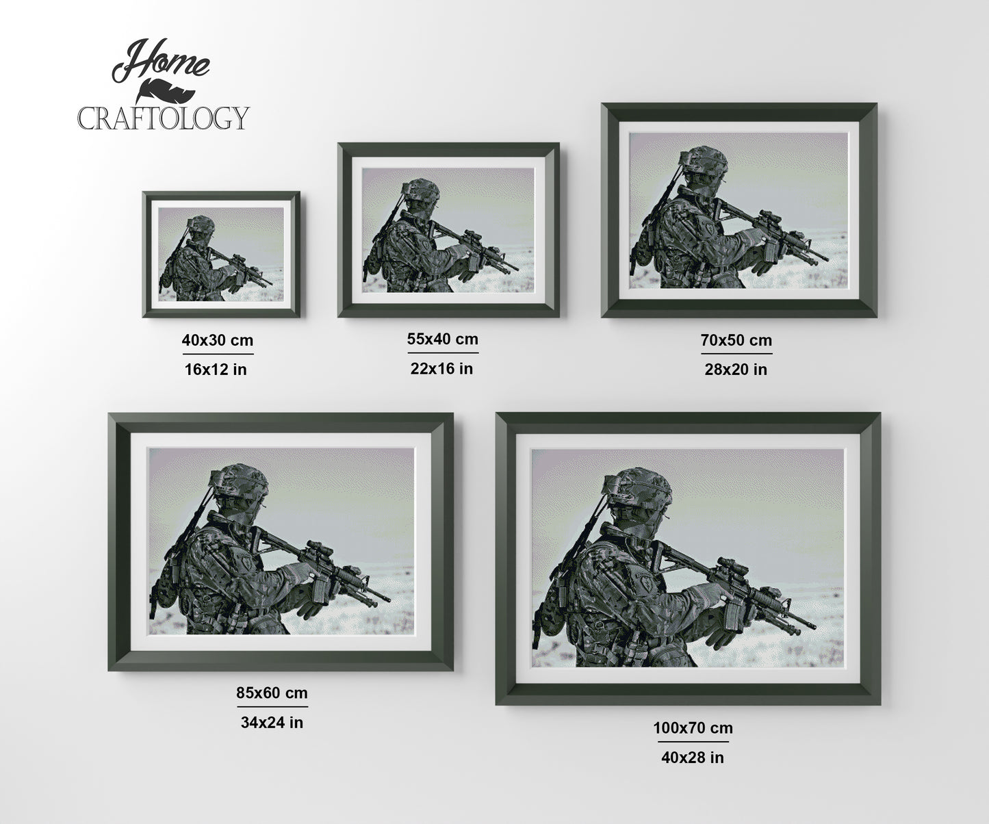 Soldier - Premium Diamond Painting Kit