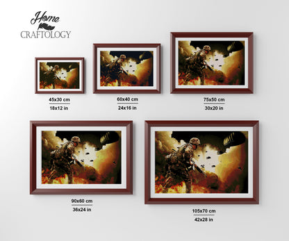 War Zone - Premium Diamond Painting Kit