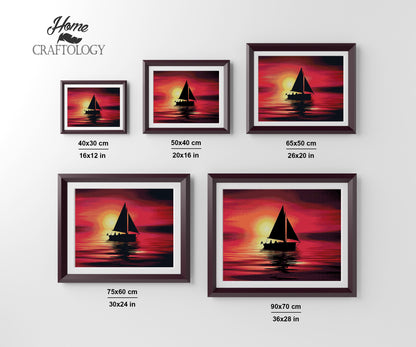 Sunset Watching - Premium Diamond Painting Kit