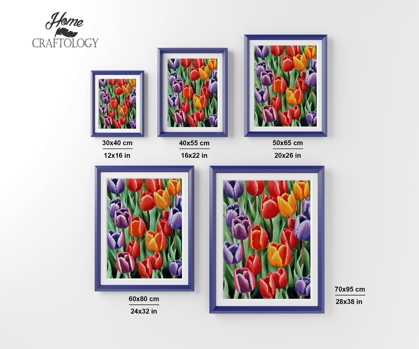 Tulips Painting - Premium Diamond Painting Kit