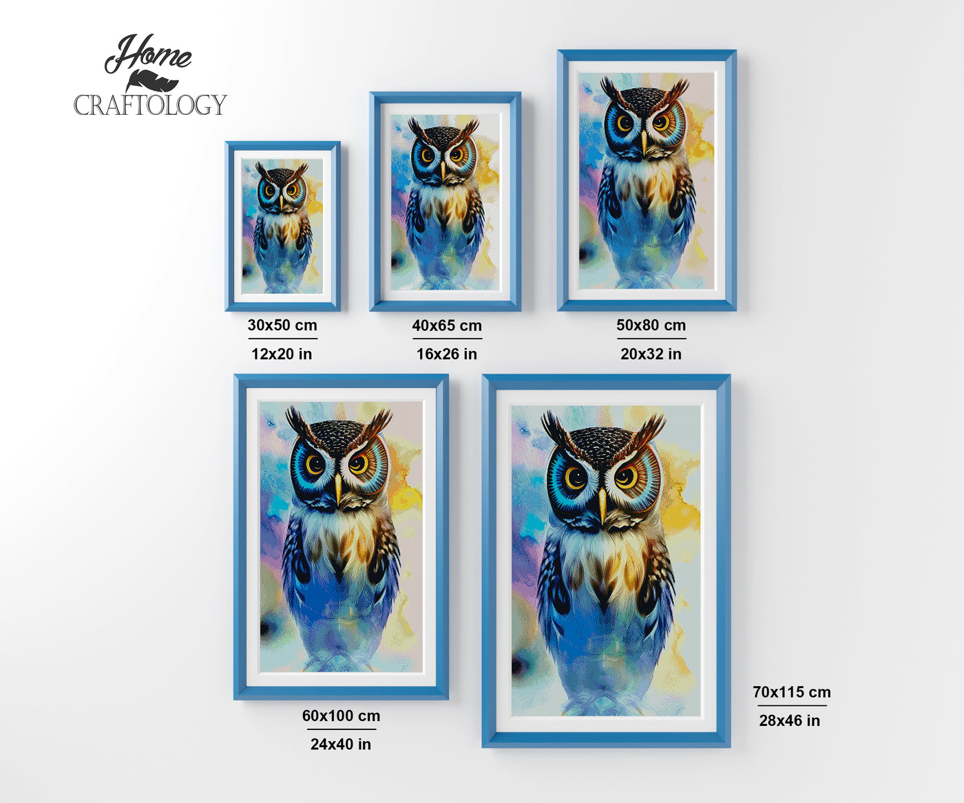 Beautiful Owl - Premium Diamond Painting Kit