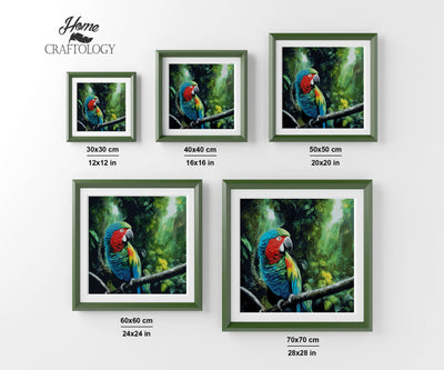 Parrot in the Wild - Premium Diamond Painting Kit