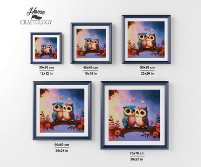 Owl Lovers - Premium Diamond Painting Kit