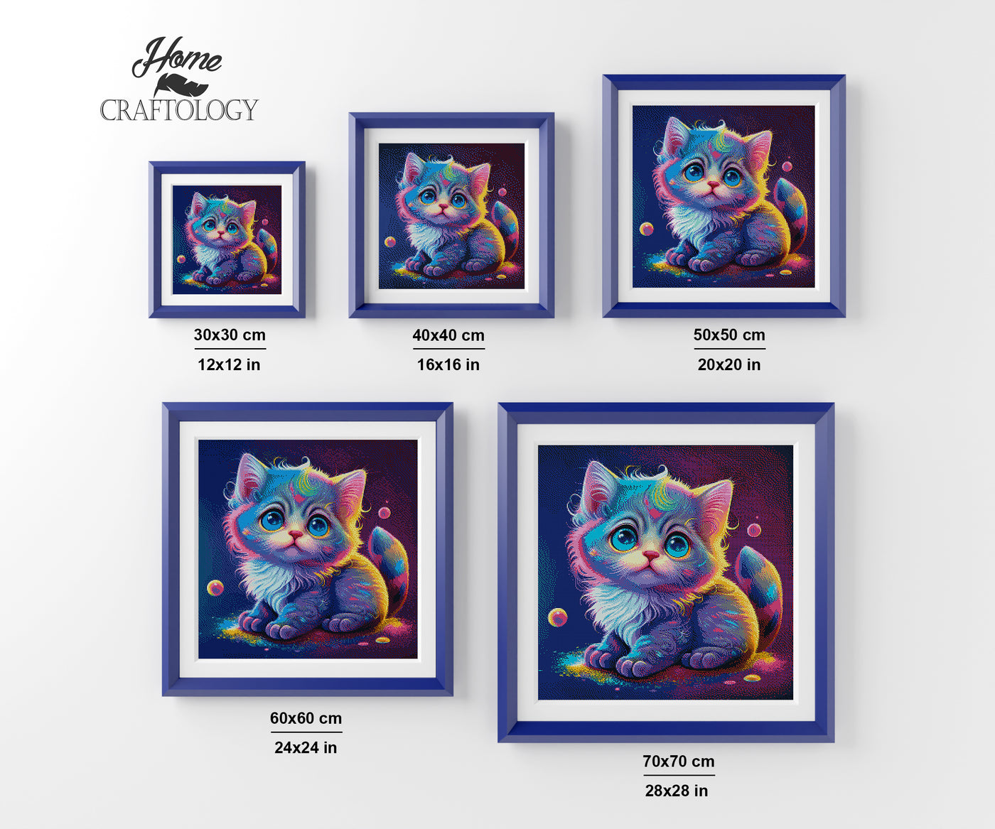 Cute Kitten - Premium Diamond Painting Kit
