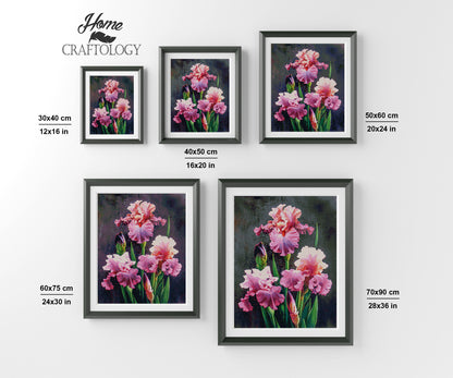 Beautiful Flowers - Premium Diamond Painting Kit