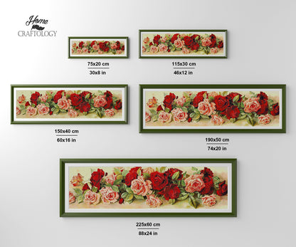 Bed of Roses - Premium Diamond Painting Kit