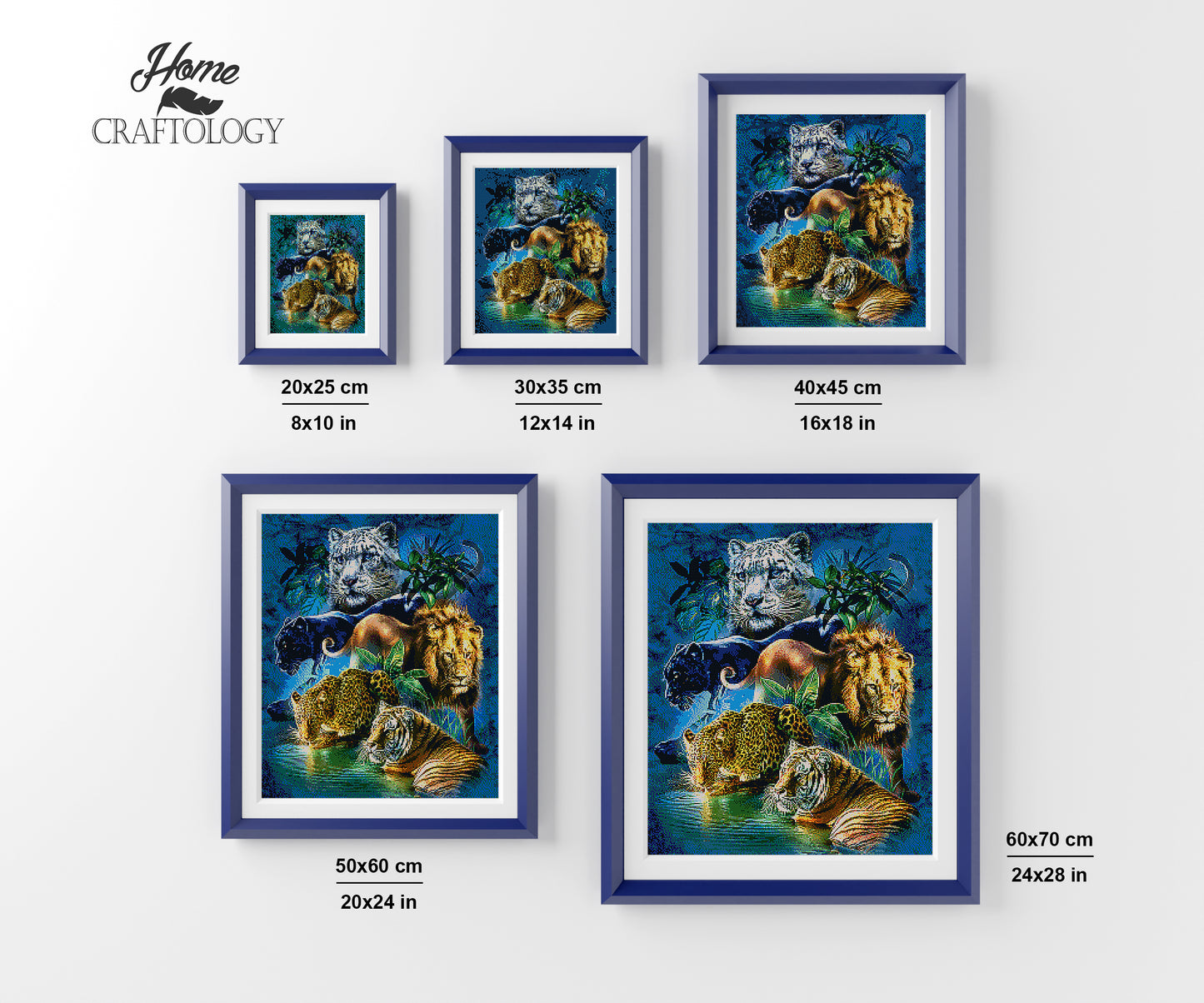 Big Cats - Premium Diamond Painting Kit