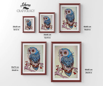 Cute Owl - Premium Diamond Painting Kit