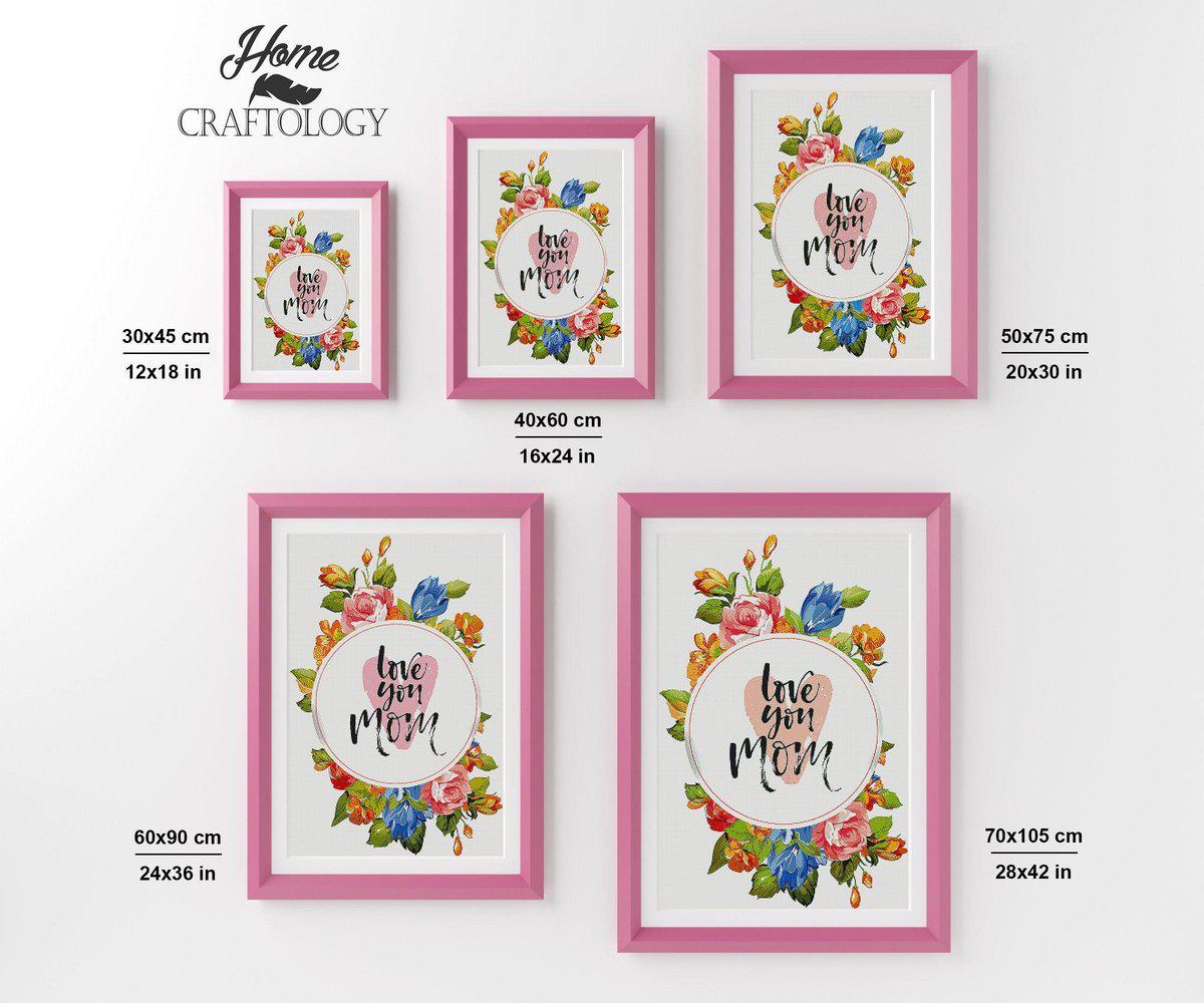 Love For Mom - Premium Diamond Painting Kit