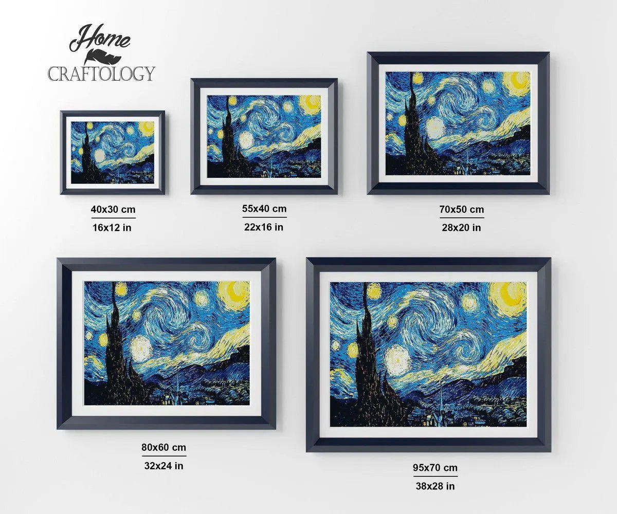 Starry Night - Premium Diamond Painting Kit – Home Craftology