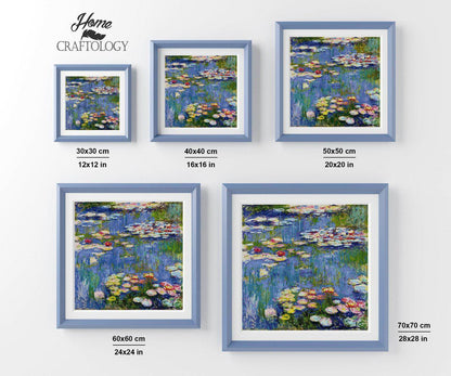 Water Lilies Painting - Premium Diamond Painting Kit