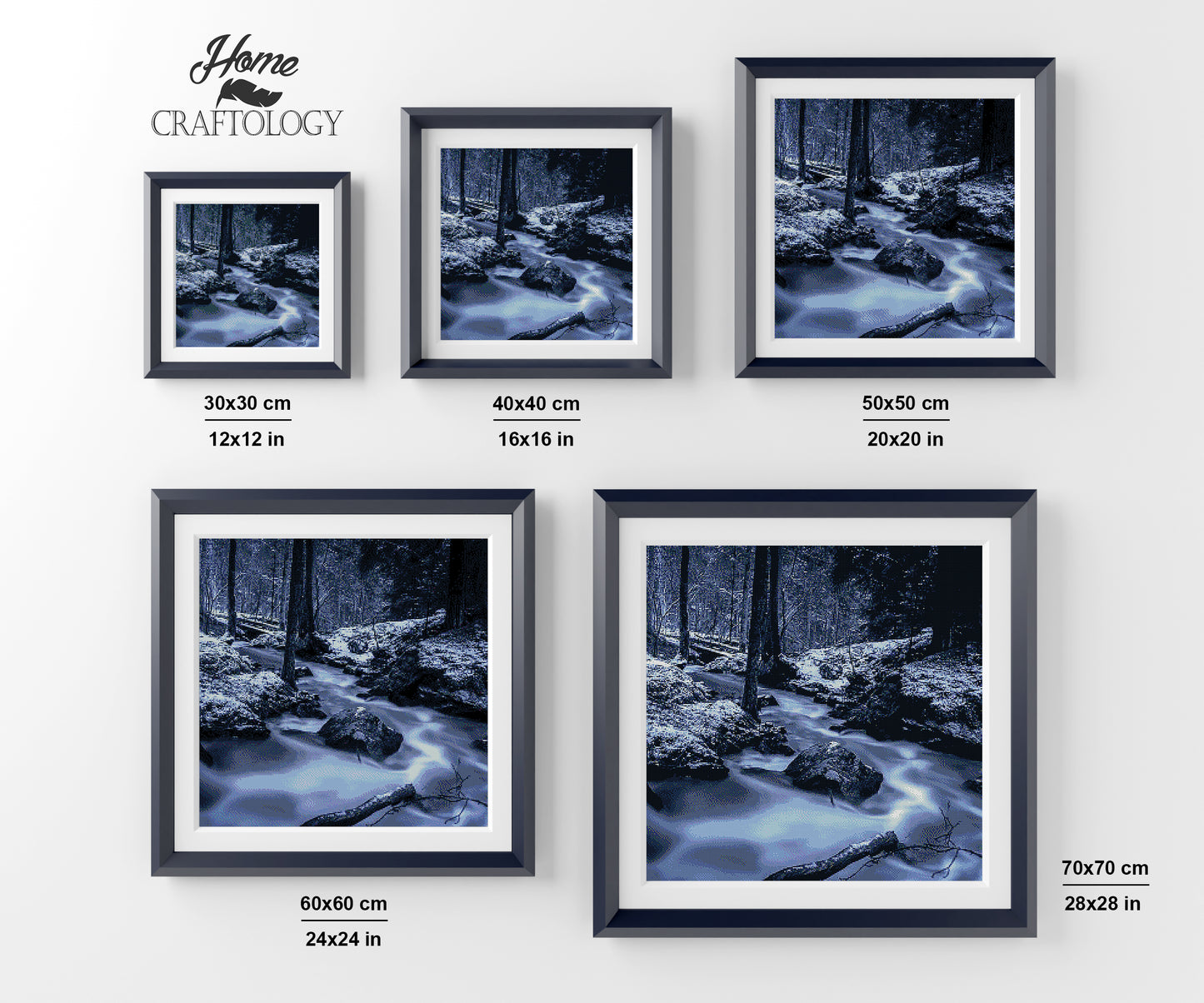 Rushing Brook - Premium Diamond Painting Kit