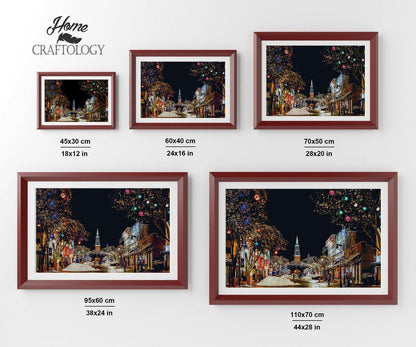 Christmas Village - Premium Diamond Painting Kit